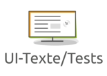 Service 2, User Interface Texte und Usability-Tests